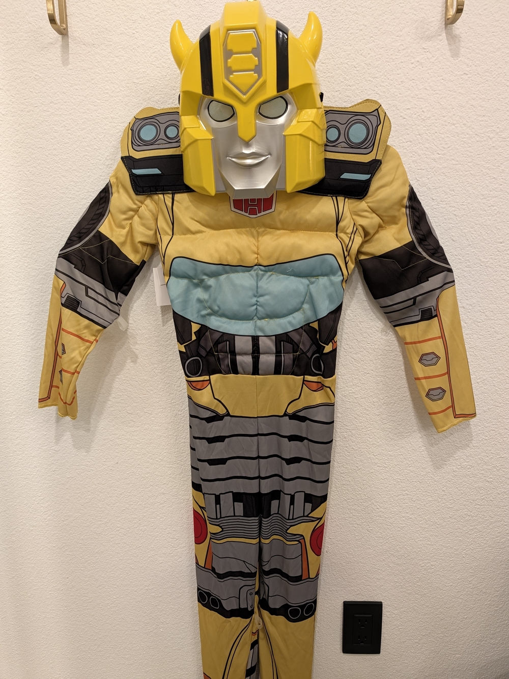 Transformers Bumblebee Kids Costume with Mask
